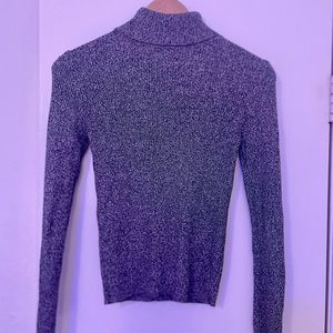 Reference Point Petite Small gray turtleneck